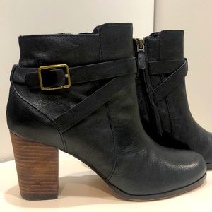 Cole Haan black booties